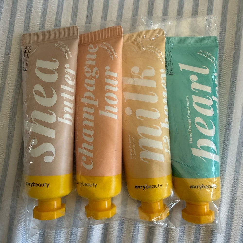Hand Cream Collection - Shea Butter, Champagne Hour, Milk, Pearl